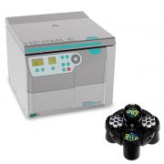 Z327 Blood Tube Package with swing out rotor for 1.8-7ml and 8-10ml blood tubes. Includes Z327 Universal Centrifuge, 120V, 4 x 200 ml swing out rotor, with 4 buckets, 7 x 10/15ml round insert for Z327-200-BUK, 2/pk, 8 x 1.8-7ml blood tube insert for Z327-
