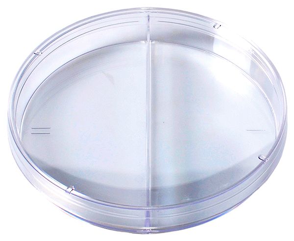 Petri Dish, Bi-Plate, Slippable, 100 x 15, Case/500 in sleeves of