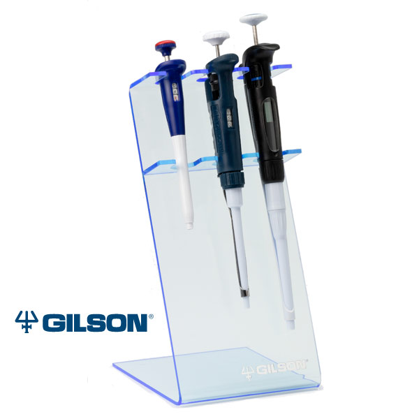 Pipette Stand Trio, Portable Rack For Three (3) Pipettes Mandel
